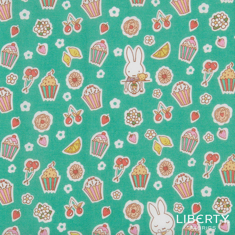 Liberty Fabrics Tana Lawn™ Cotton - Sweet Birthday - Green