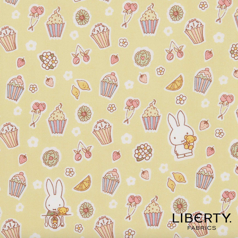 Liberty Fabrics Tana Lawn™ Cotton - Sweet Birthday - Yellow