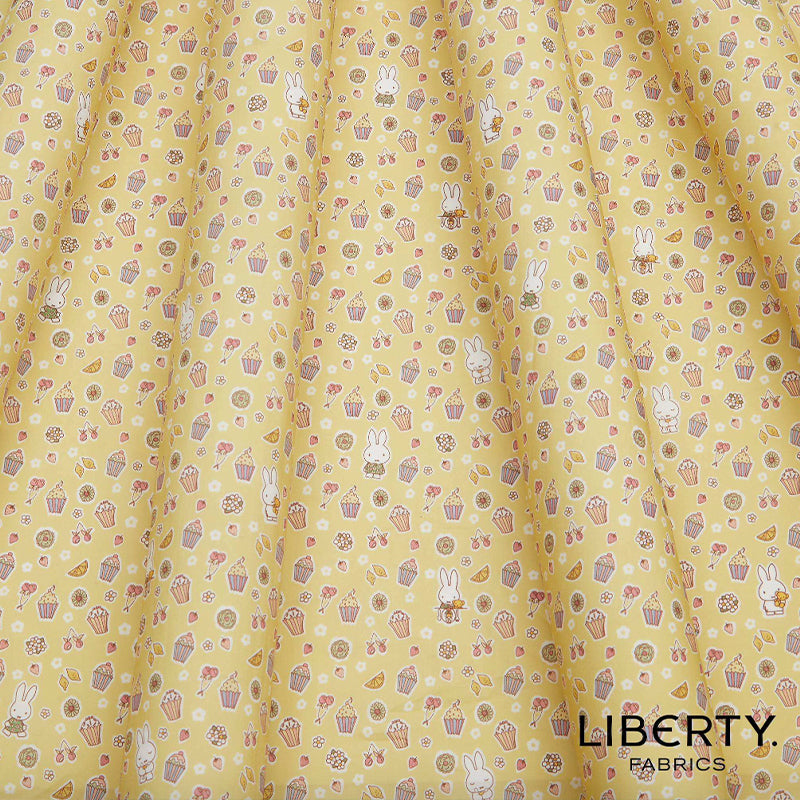 Liberty Fabrics Tana Lawn™ Cotton - Sweet Birthday - Yellow