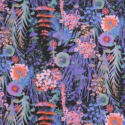 Liberty Fabrics Tana Lawn™ Cotton - Tresco - Charcoal