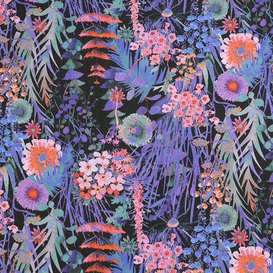 Liberty Fabrics Tana Lawn™ Cotton - Tresco - Charcoal