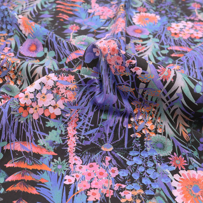 Liberty Fabrics Tana Lawn™ Cotton - Tresco - Charcoal