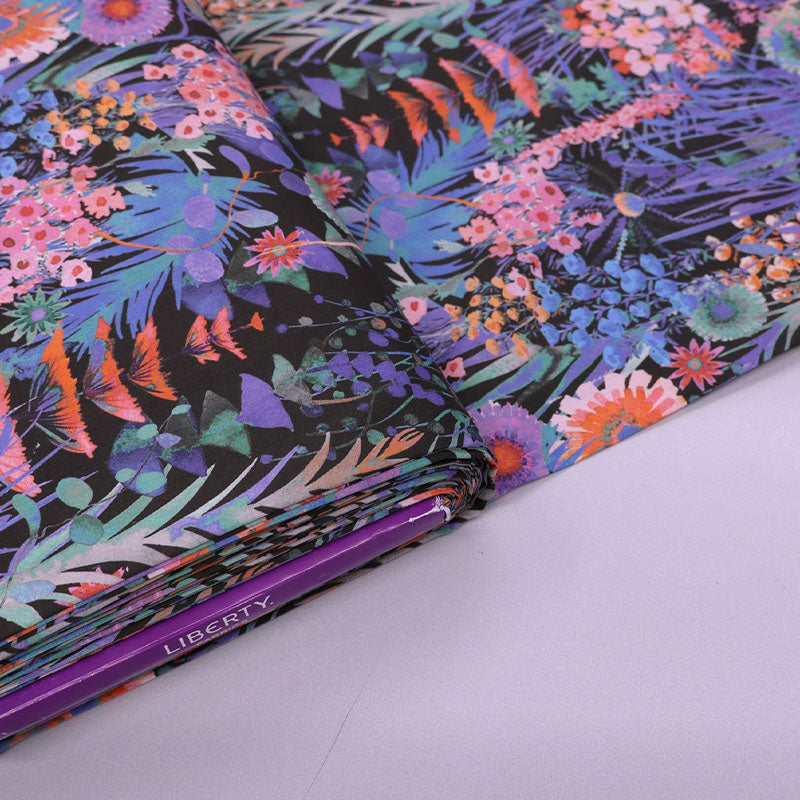 Liberty Fabrics Tana Lawn™ Cotton - Tresco - Charcoal