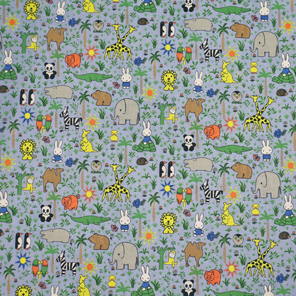 Liberty Fabrics Tana Lawn™ Cotton - Zoology - Pale Blue