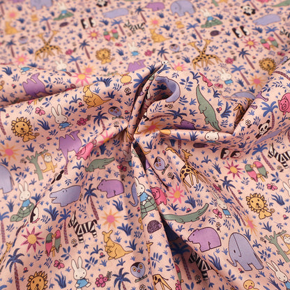 Liberty Fabrics Tana Lawn™ Cotton - Zoology - Pink