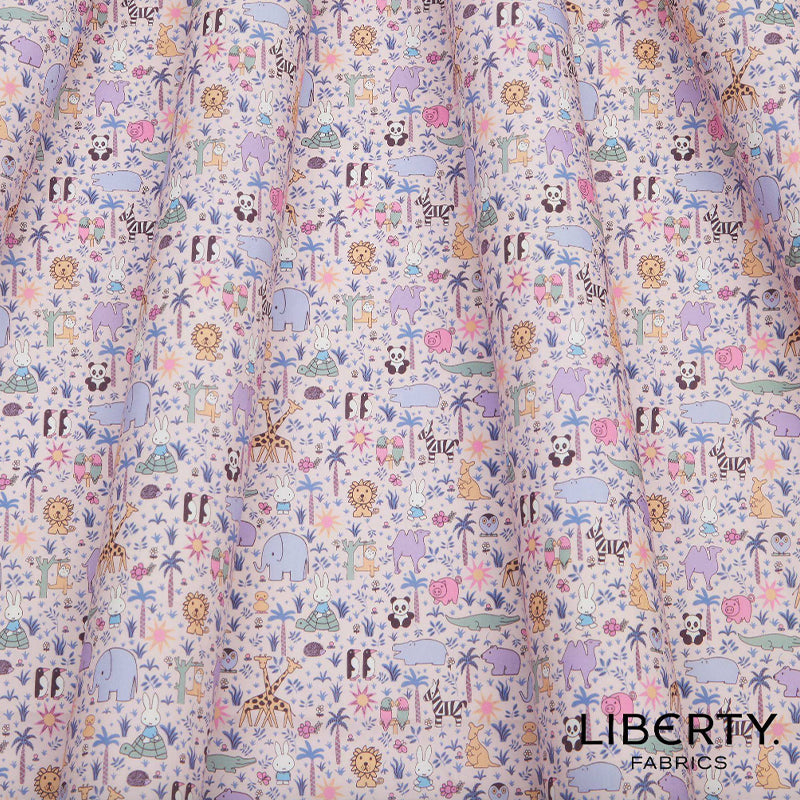 Liberty Fabrics Tana Lawn™ Cotton - Zoology - Pink