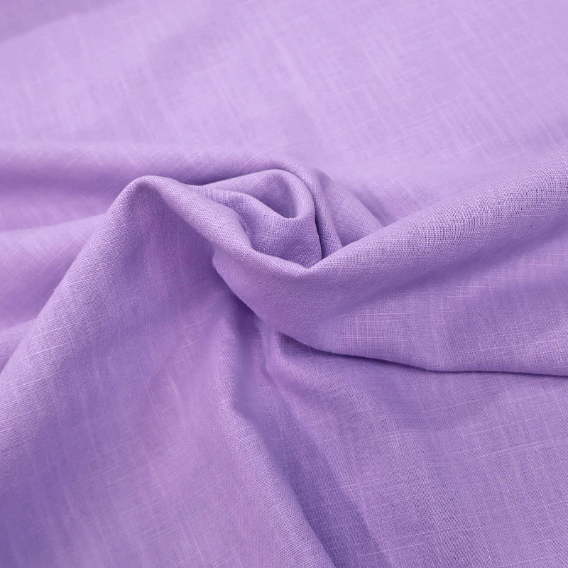 75% Linen 25% Cotton Lilac Linen Cotton Mix Fabric
