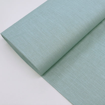 75% Linen 25% Cotton Duck Egg Blue Linen Fabric