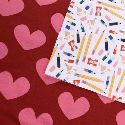 Cotton Elastane Jersey - White - Favourite Things