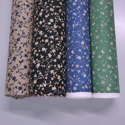 100% Cotton - Made in Japan - Black - Bramble Rose