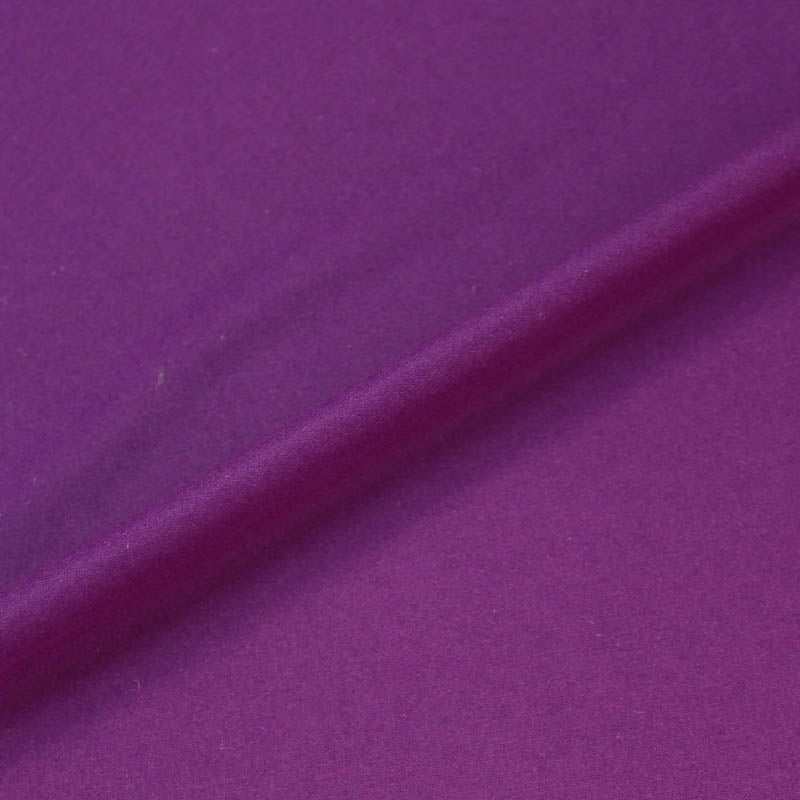100% Wool  Purple Wool Fabric