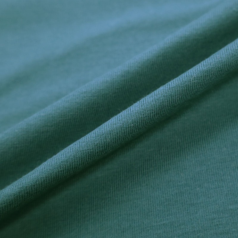 95% Cotton 5% Elastane Green Organic Jersey Fabric
