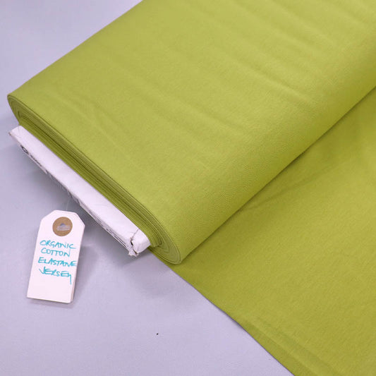 Organic Cotton with Elastane Jersey - Citrus