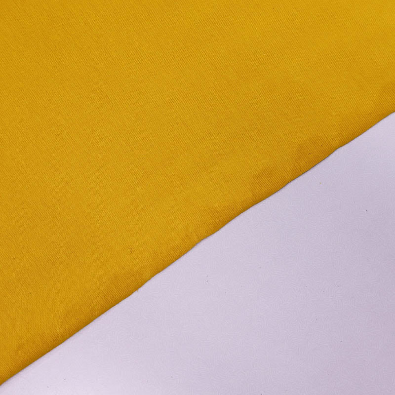 95% Cotton 5% Elastane Mustard Yellow Organic Cotton Jersey Fabric