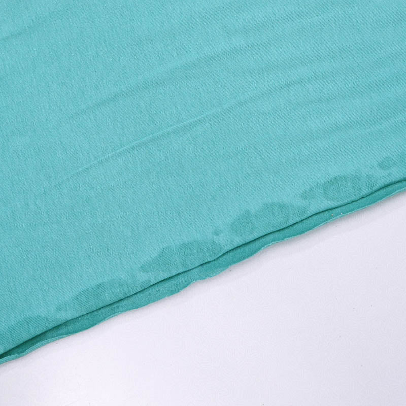 95% Cotton 5% Elastane Spearmint Green Organic Cotton Jersey Fabric