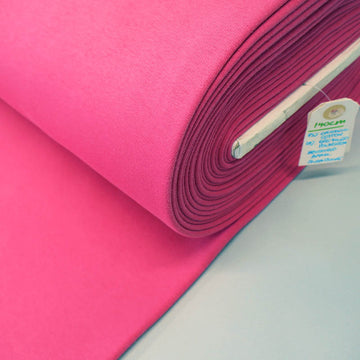82% Organic Cotton 18% Recycled Polyester Pink Heavyweight Sweatshirt fabric