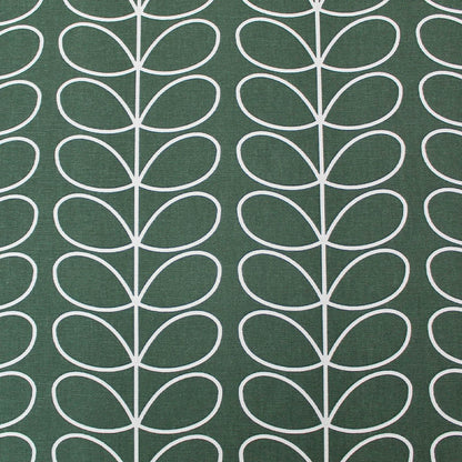 Orla Kiely Fabric Green Linear Stem 