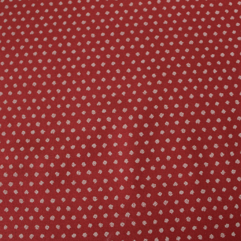 Red Spotted Patchwork And Quilting Fabric 100% cotton