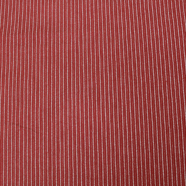 Red Stripe Sevenberry Patchwork & Quilting Cotton Fabric Fabrics Galore
