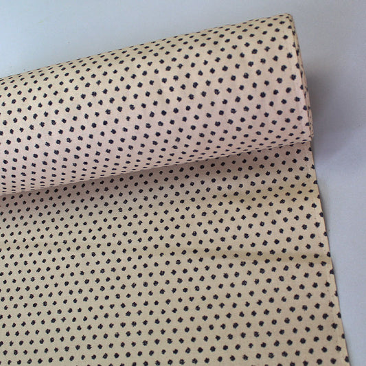 Taupe Spot Patchwork and Quilting Fabric 100% cotton