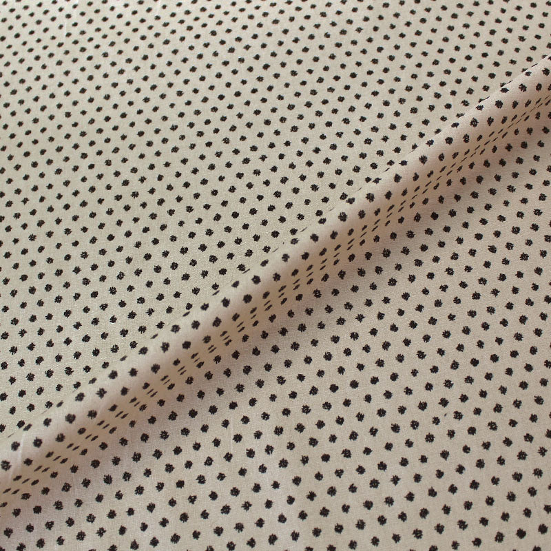 Taupe Spot Patchwork and Quilting Fabric 100% cotton