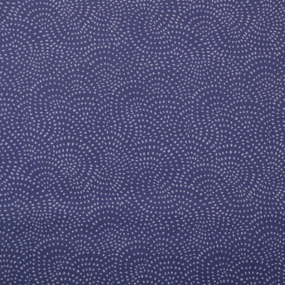 Patchwork and Quilting Blender - Spiral Dots - Dark Blue
