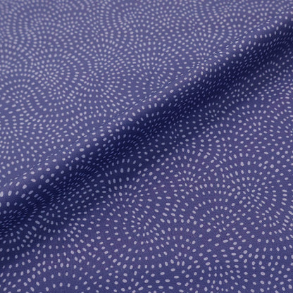 Patchwork and Quilting Blender - Spiral Dots - Dark Blue
