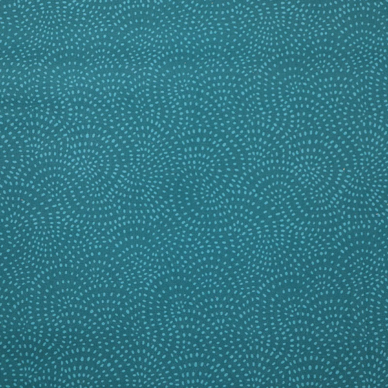 100% Cotton Dark Turquoise Blender Fabric
