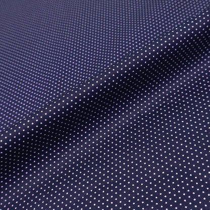 Pin Dot Cotton Poplin - Navy