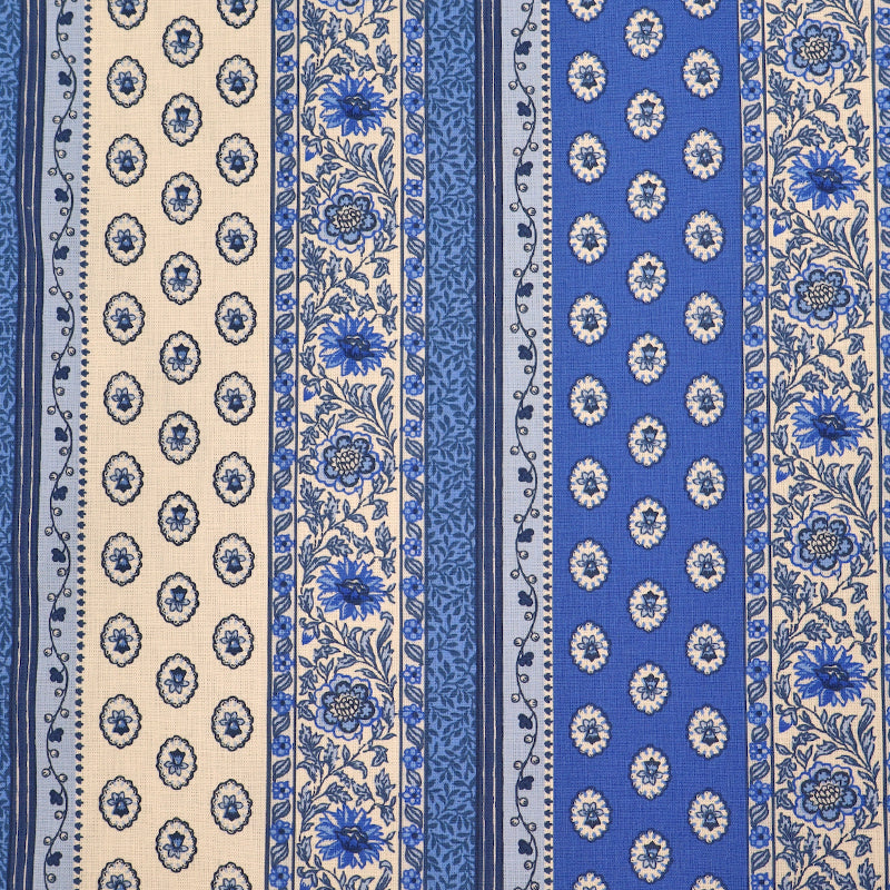 Plain Weave - Blue - Provençal Stripe