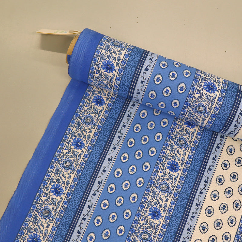 Plain Weave - Blue - Provençal Stripe