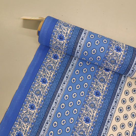Plain Weave - Blue - Provençal Stripe