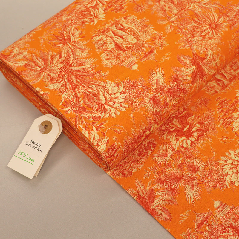 Plain Weave - Orange and Red - Kipling