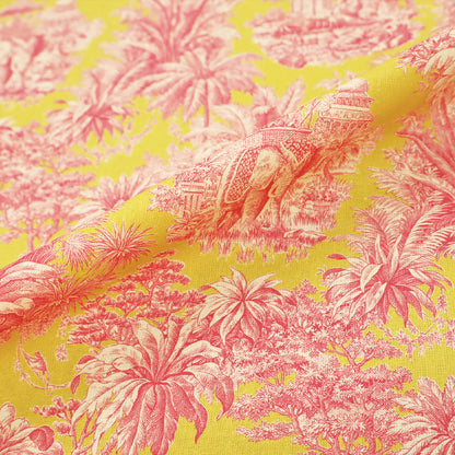 Plain Weave - Yellow and Pink - Kipling