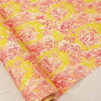 Plain Weave - Yellow and Pink - Kipling