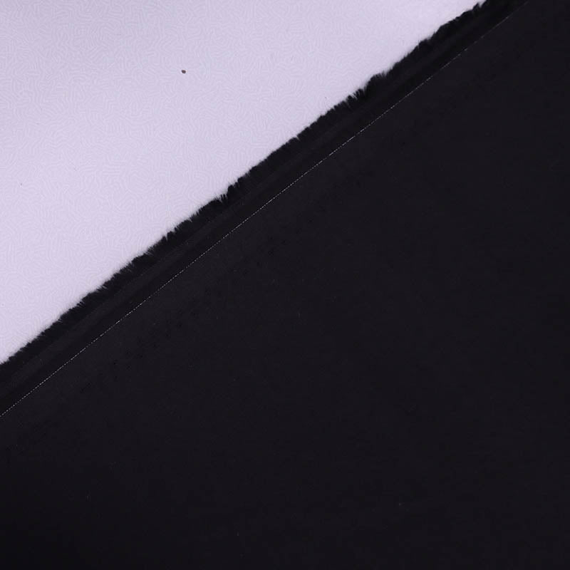 100% Organic Cotton Plain Weave Black Organic Cotton Fabric
