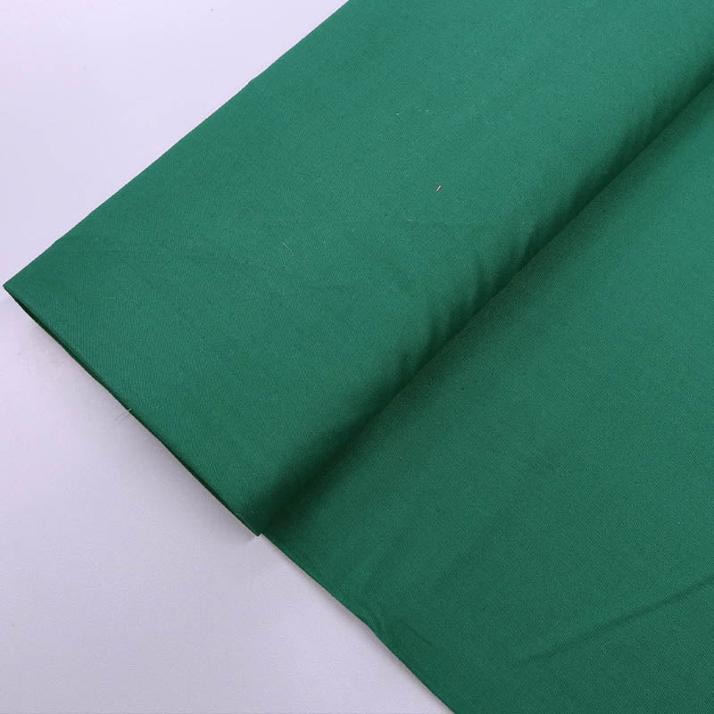 100% Organic Cotton Plain Weave Green Organic Cotton Fabric