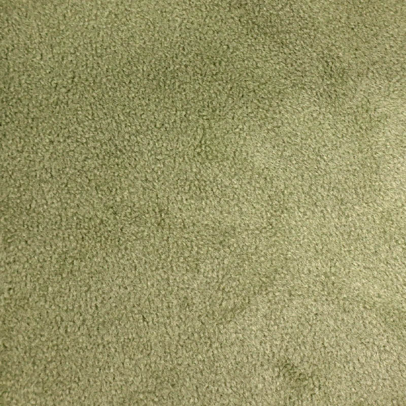 100% Polyester Polar Fleece Fabric - Plain Avocado Green