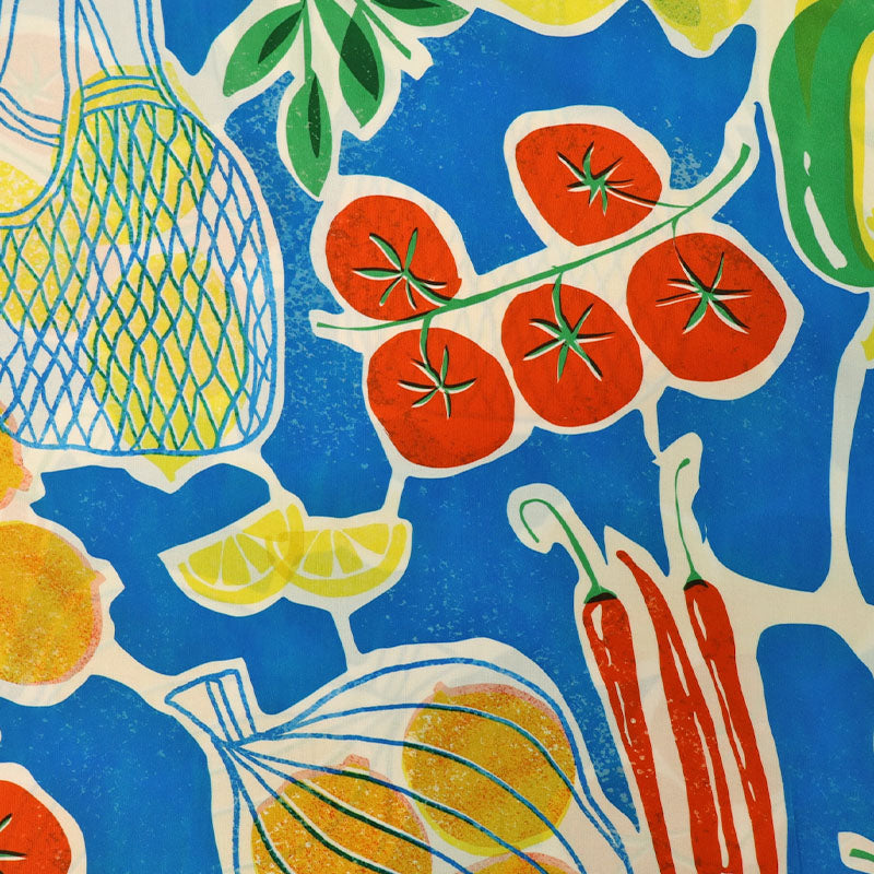 Printed Viscose - Blue - Tucci