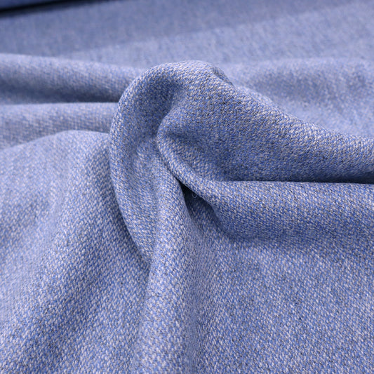 Pure Wool - Cornflower Blue and Grey - Dora Thewlis