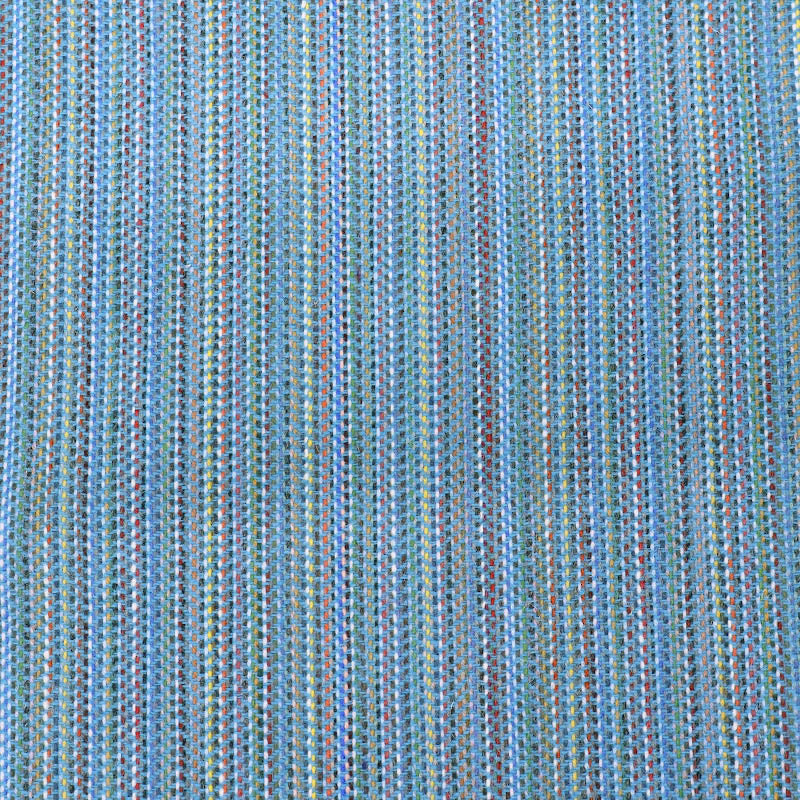 100% Pure New Wool Turquoise Blue Wool Fabric - Woven Lines