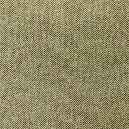 Pure Wool - Herringbone - Green and Brown - Dark Chocolate Mint Thins