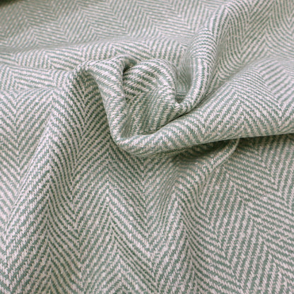 Pure Wool - Herringbone - Mint Green - Amy Johnson