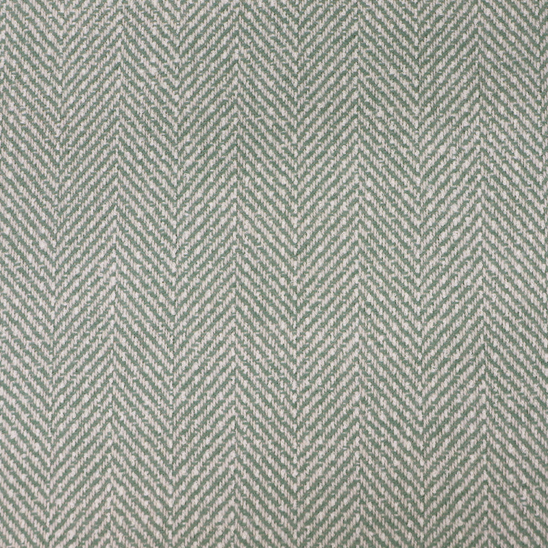 100% Pure New Wool Mint Green Wool Herringbone Fabric for Dressmaking