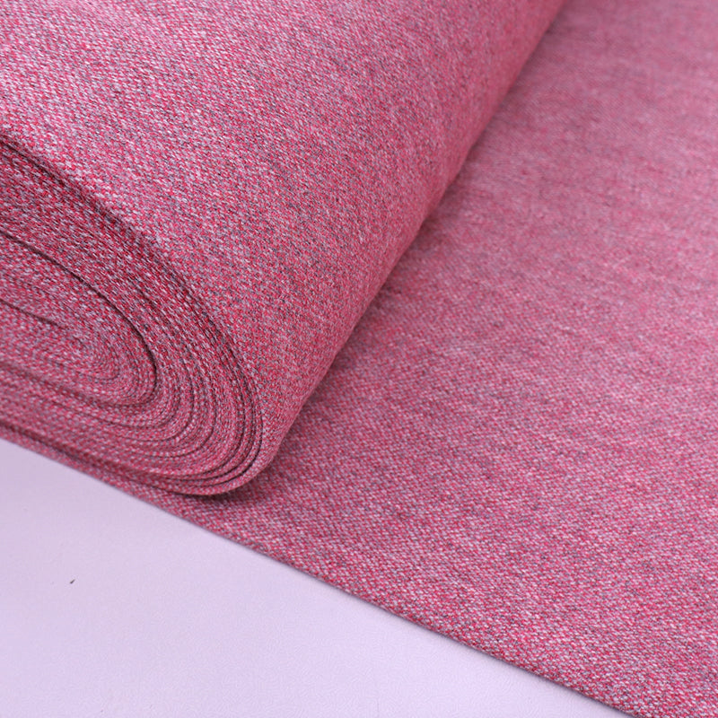 100% Pure New Wool Pink and Grey Wool Fabric