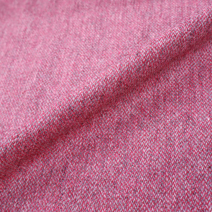 100% Pure New Wool Pink and Grey Wool Fabric