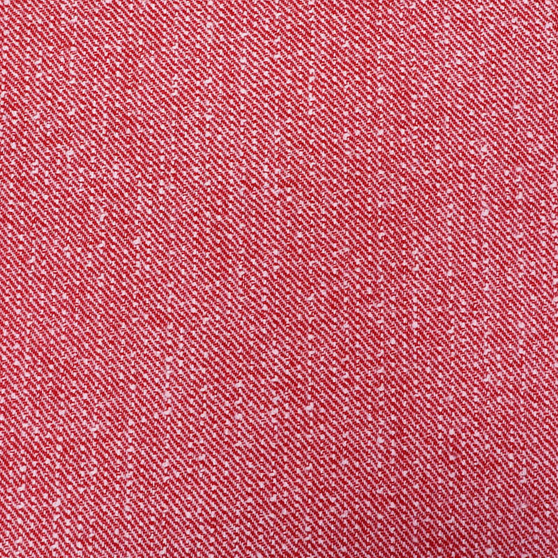 Pure Wool Twill - Boucle Yarn - Red - Catherine Earnshaw