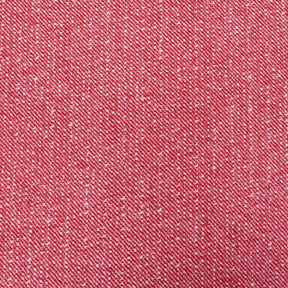 Pure Wool Twill - Boucle Yarn - Red - Catherine Earnshaw