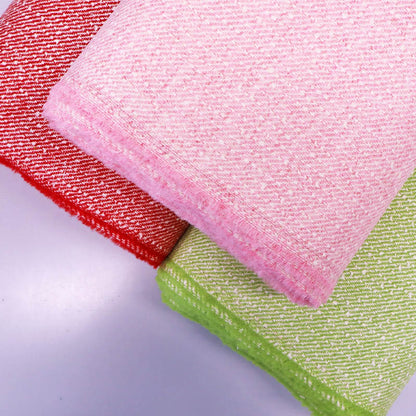 Pure Wool Twill - Boucle Yarn - Pale Pink - Mary Lennox