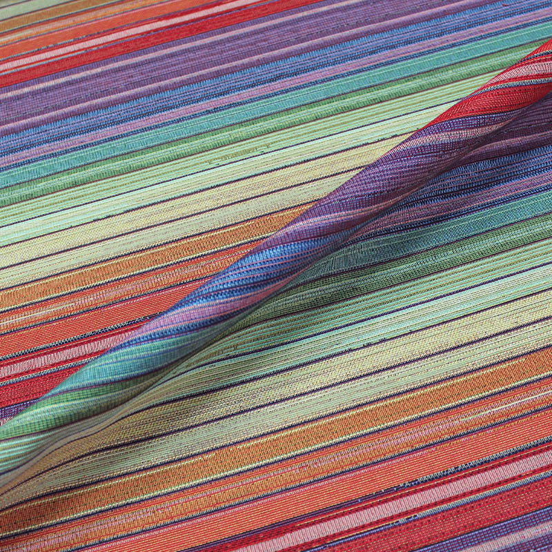 Rainbow Stripe Tapestry Fabric